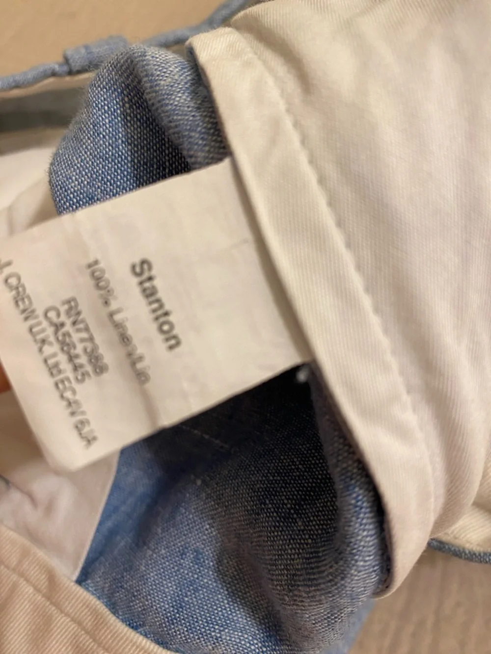 J. Crew Stanton Light Blue Men's Linen Shorts. Size 32